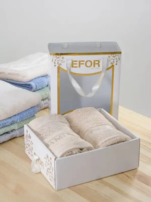 Bath Towel Set, 2 pcs
