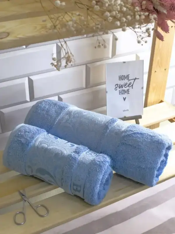 Bath Towel Set, 2 pcs