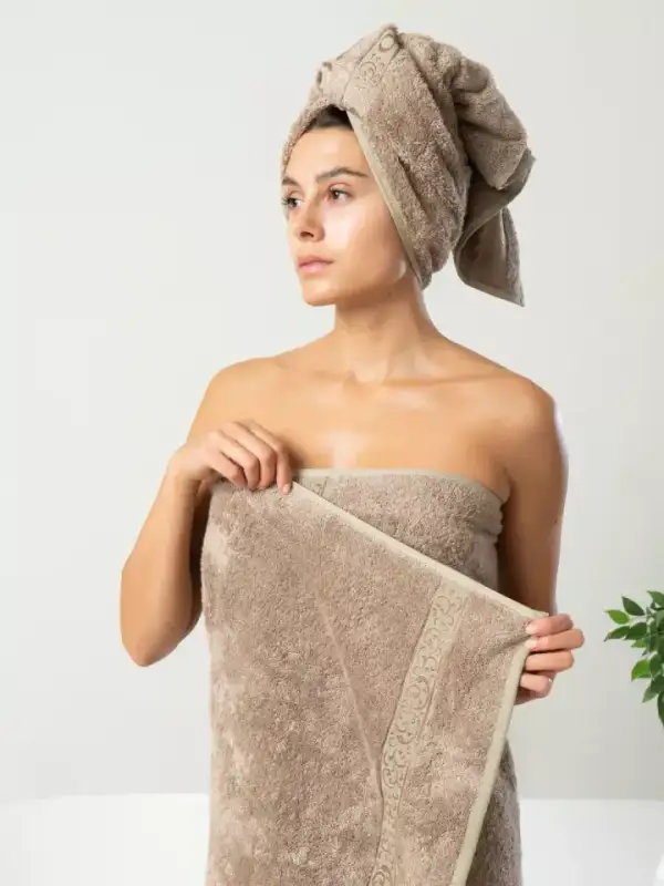 Bath Towel Set, 2 pcs