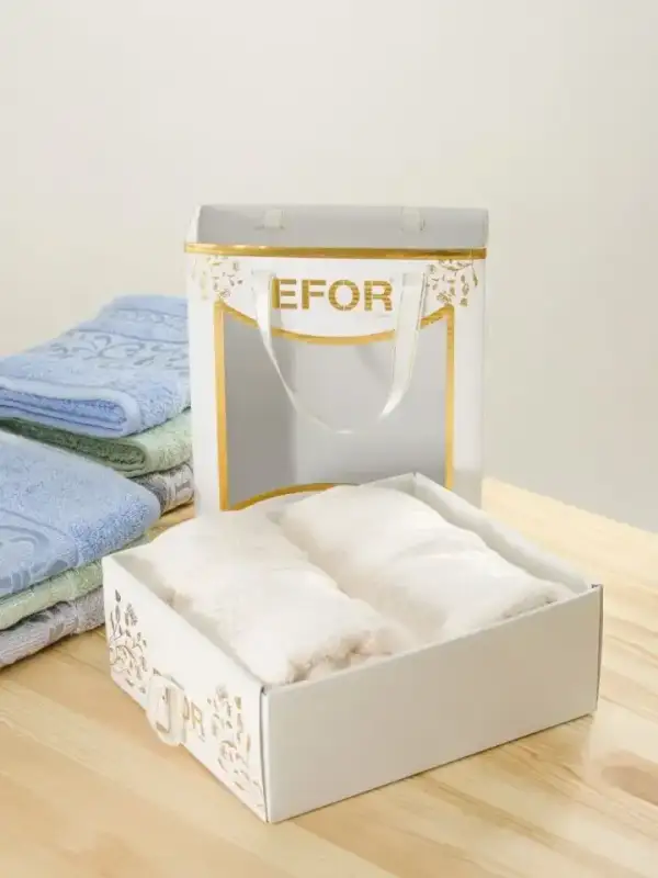 Bath Towel Set, 2 pcs