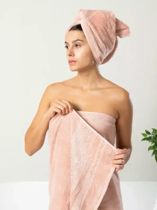 Bath Towel Set, 2 pcs