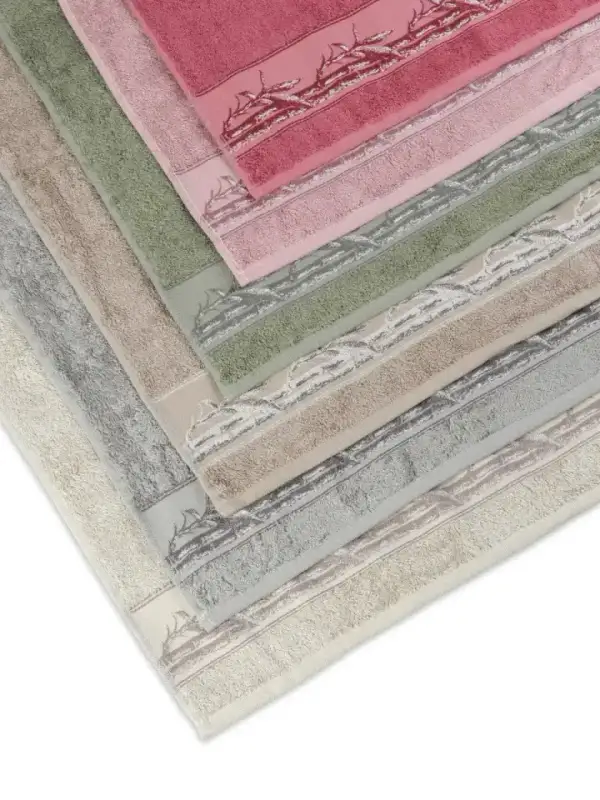 Bath Towel Set, 6 pcs